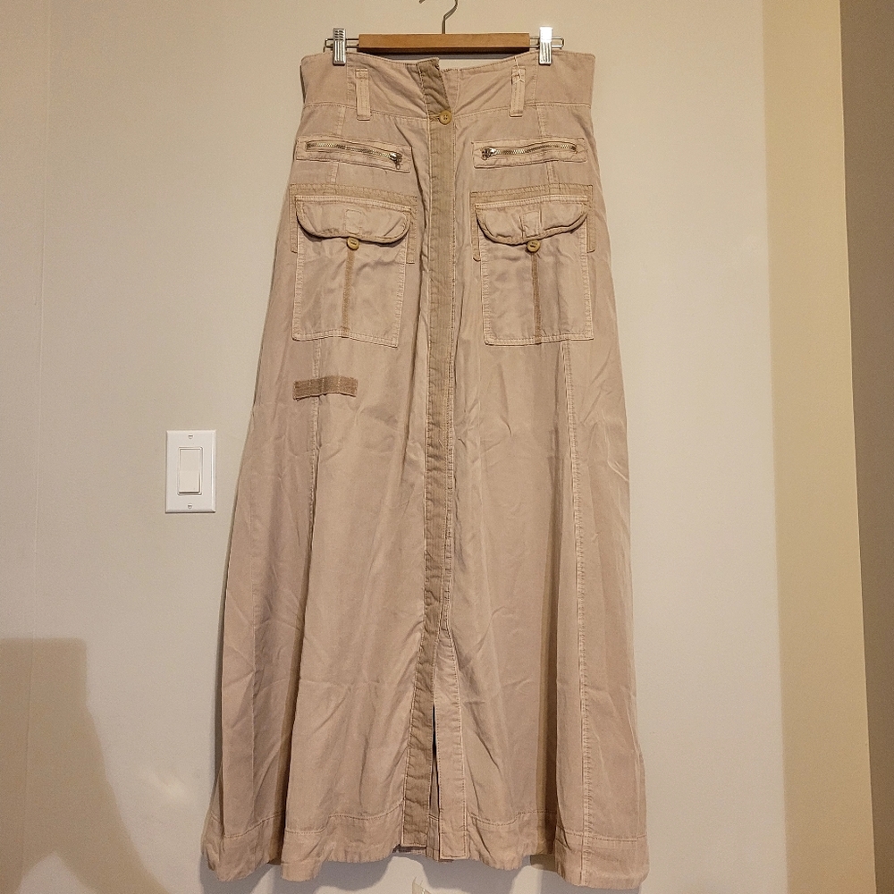 Free People Cargo Skirt